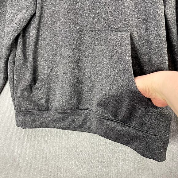 Section 101 Majestic Size M Texas A&M Aggie Sweatshirt Hoodie Gray Embroidered - Picture 9 of 9